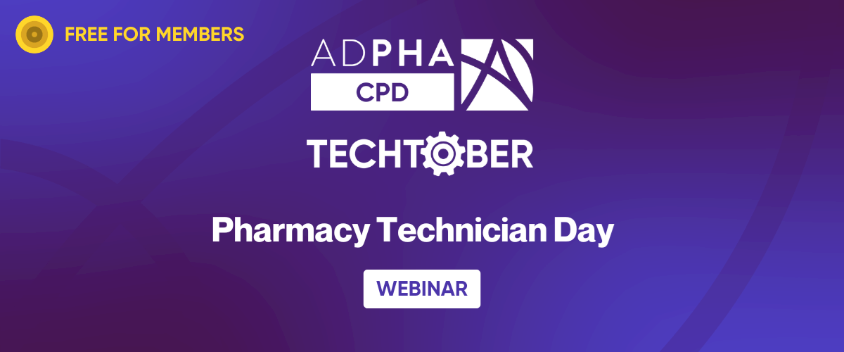 TechTober webinar series | Pharmacy Technician Day 